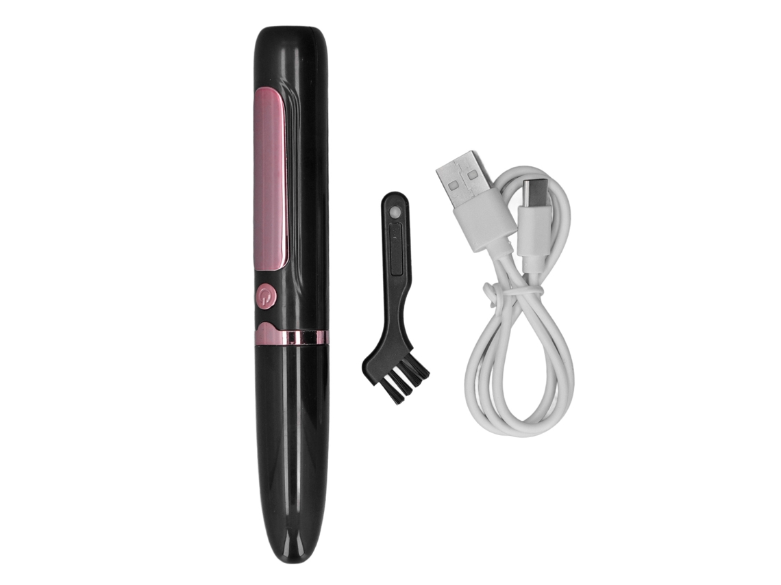 Rizador De Pestañas Eléctrico Con Calefacción, Recargable Por Usb, 4 Ajustes De Temperatura, Antiquemaduras.