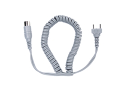 Cable de alimentación para taladro de uñas, accesorio para máquina de manicura eléctrica, gris.