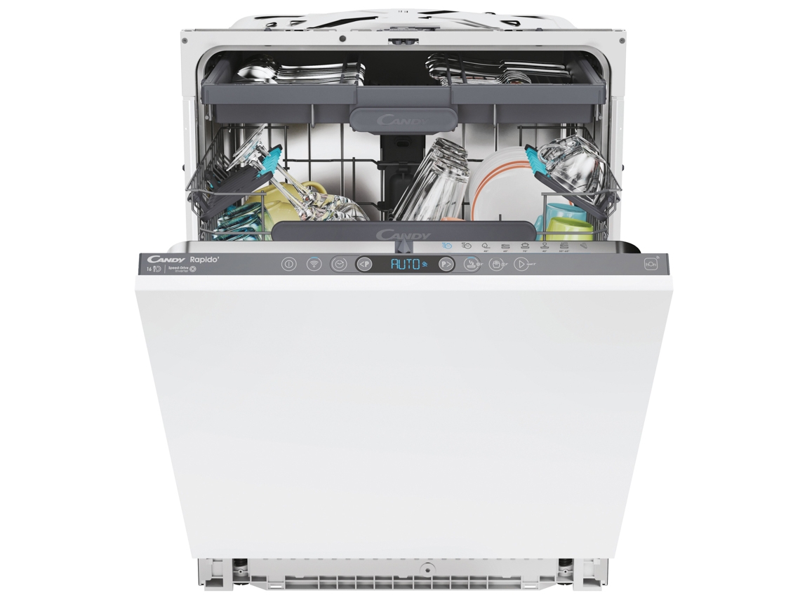 Lavavajillas Integrable CANDY CI6B4F1M (16 Cubiertos - 60 cm - Inox)