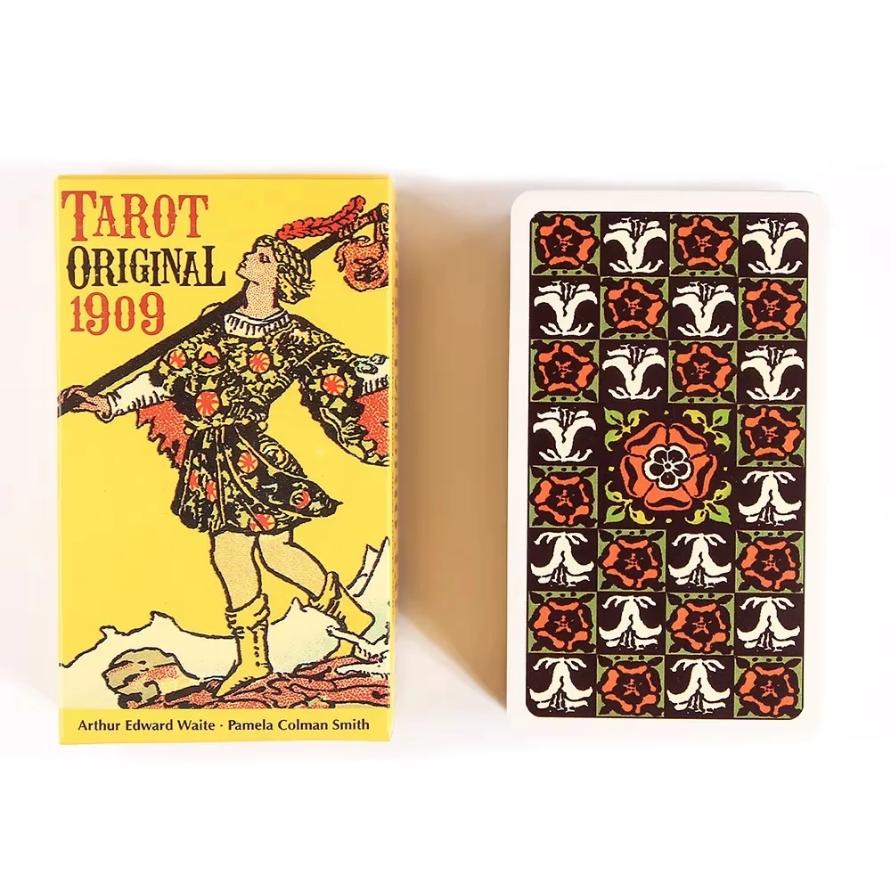 Baraja De Tarot Clásica Inglesa Original De 1909, 78 Cartas, Set Popular