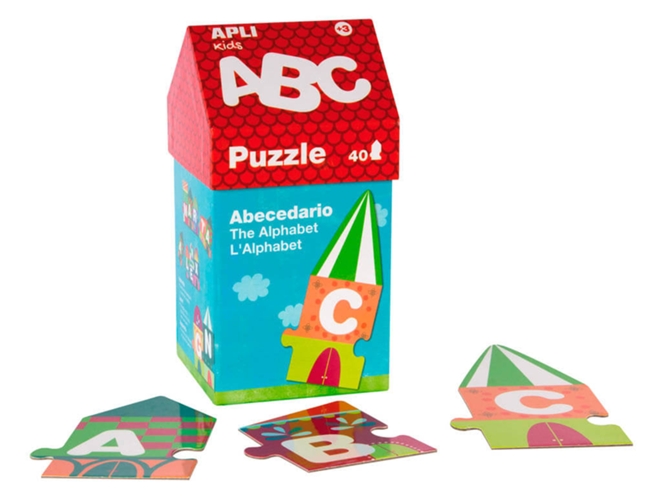Puzzles APLI KIDS Casita ABC (40 piezas)