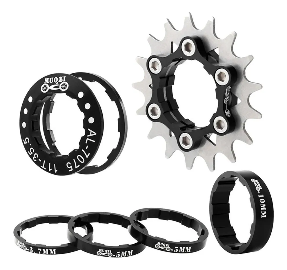 Kit de cassette para bicicleta fixie de una sola velocidad 17tvayotoy