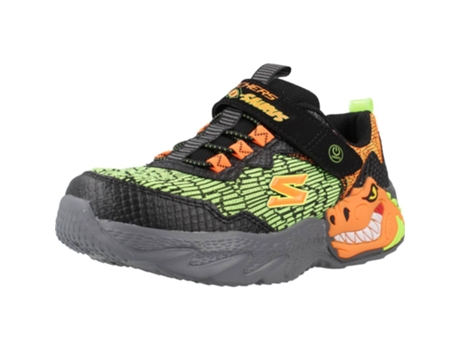 Zapatos de Niños SKECHERS Skechosaurus Dinolight Negro (35)