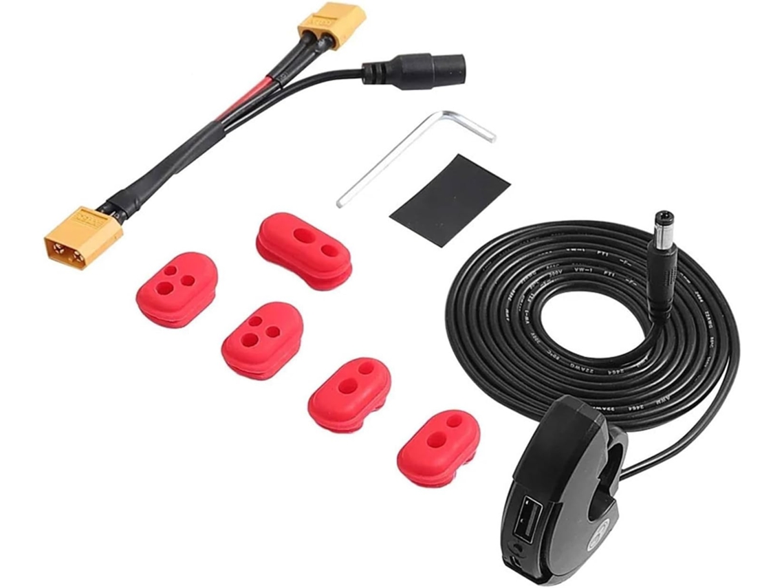 Adaptadores Para Dispositivo De Carga Usb Para Guidon Téléphone - Prize D'alimentation Mobile Scooter