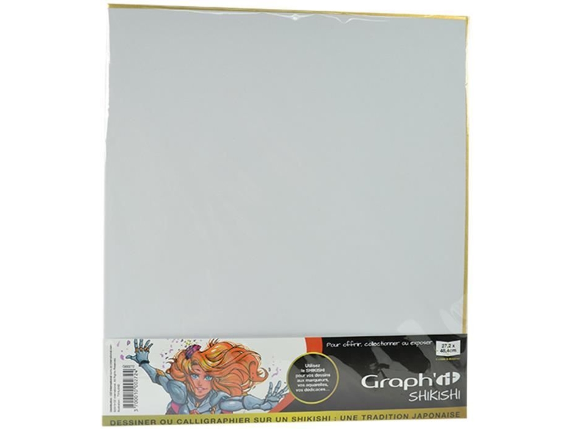Tablero unisex para adultos Shikishi Graph'it de gran formato multicolor