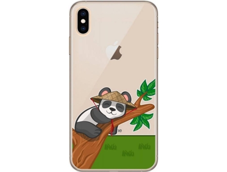 Carcasa iPhone XS Max TUMUNDOSMARTPHONE Panda Multicolor