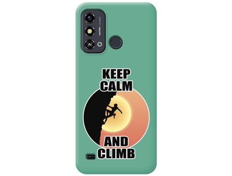 Funda Diseño para Zte Blade A53 TUMUNDOSMARTPHONE Silicona Líquida Verde