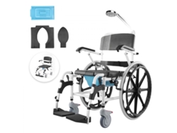 Silla Higiénica 4 En 1 Con Ruedas, Asiento Removible Y Respaldo Tekmaquinas