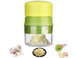 Prensa De Ajo Premium Profesional, Fácil De Limpiar, Duradera Con Depósito Para Ajo, Nueces, Cacahuetes Y Jengibre