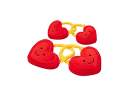 Brinquedo de Pelúcia com Fecho de Coração Vermelho CHABERLU
