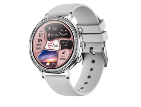 Relojes inteligentes para mujer, reloj inteligente deportivo con llamada Bluetooth, teléfono conectado, Monitor de salud, regalo para mujer VEANXIN