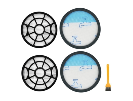 Elementos de filtro frontal de filtro Hepa trasero para accesorios de repuesto de aspiradora Rowenta Zr904301