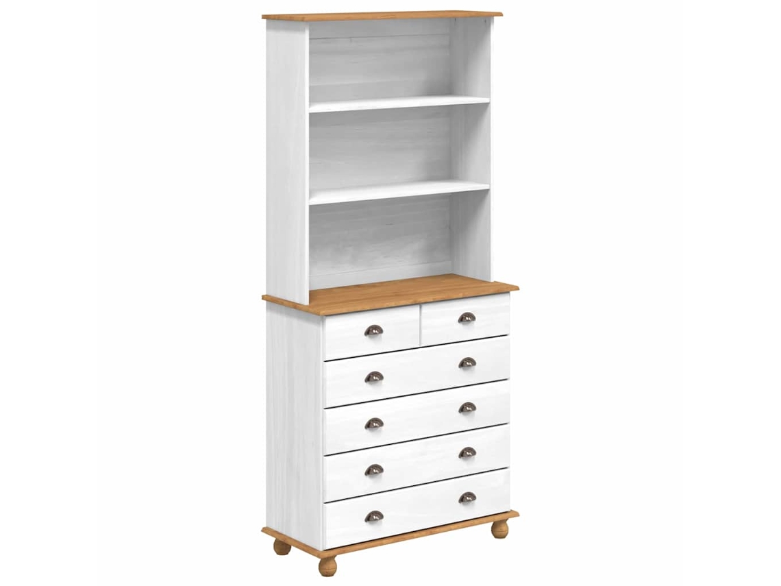 Aparador con cajón Askim Blanco 91 x 40 x 200,5 cm MAISON EXCLUSIVE