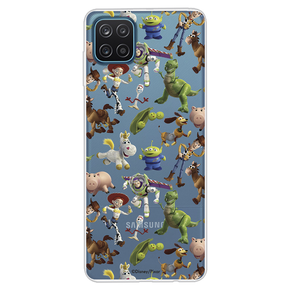 Funda Para Samsung galaxy a12 oficial de disney muñecos toy story siluetas m12