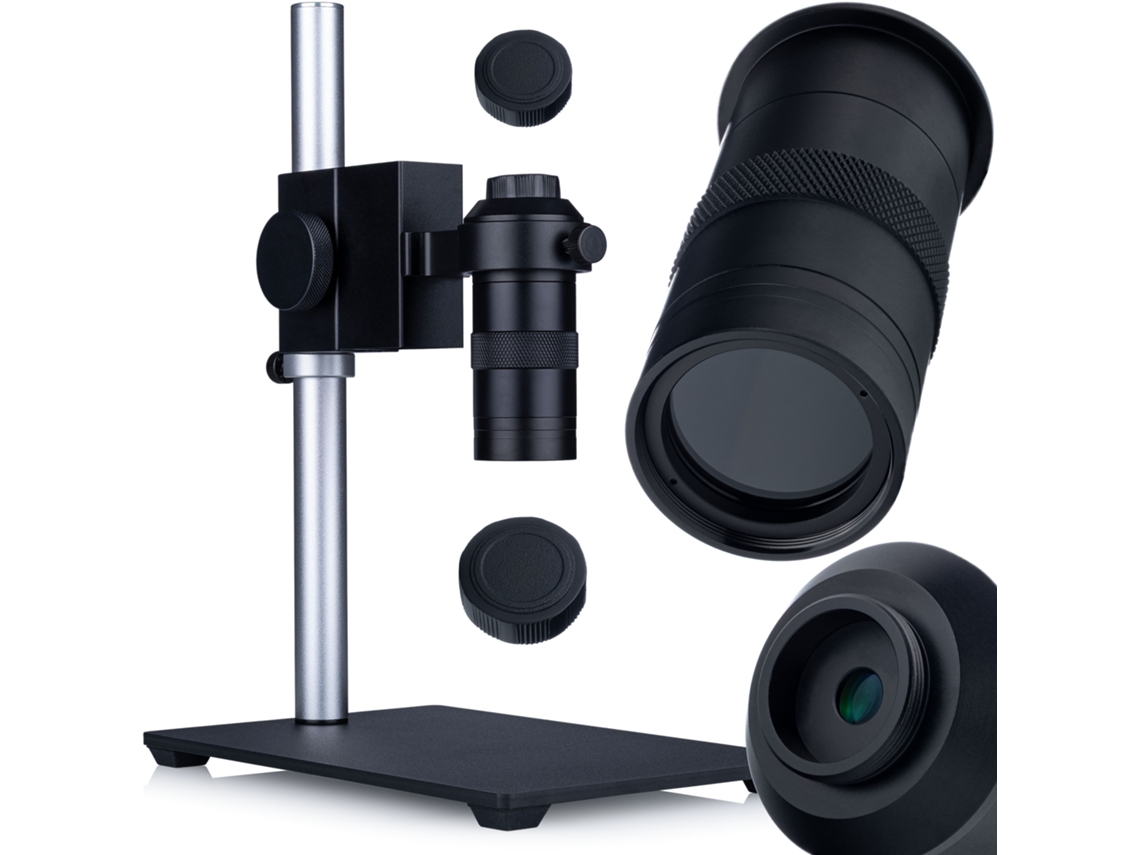Microscopio digital Planets Pro ODM-100x – Aumento de 100x | Montura para ocular tipo C | Ideal para electrónica