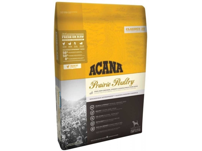 Pienso Seco para Perros ACANA Classics Prairie Poultry (14.5Kg - Adulto - Sabor: Aves)