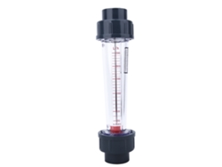 Caudalímetro De Líquido Lzs-25(d) 250-2500 L/h, Plástico Abs, Alta Precisión Con Flotador De Ptfe.