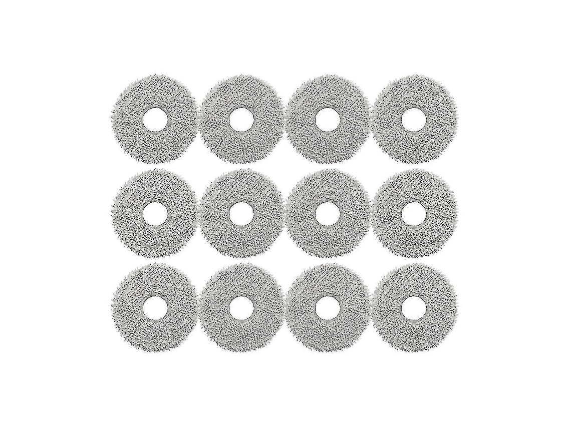 12pcs Replacement Parts Mop Pad For Deebot X2 / X2 Pro / Dex86 Robot Vacuum Cleaner Washable Mop
