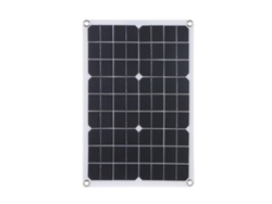 Kit de panel solar flexible de 18 W con dos puertos USB y panel solar monocristalino con dos puertos USB