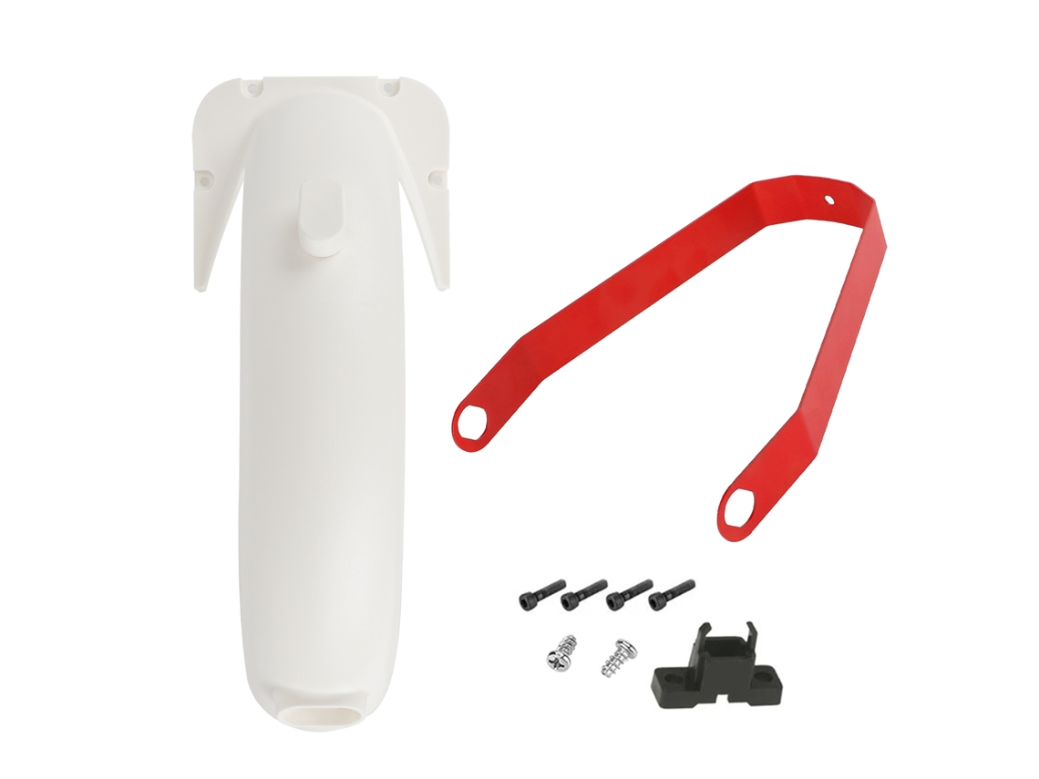 Vlrla-kit De Paragolpes Trasero Para Patinete Eléctrico G30 Max Con Soporte Y Luz De Freno Trasera Accesorio De Repuesto