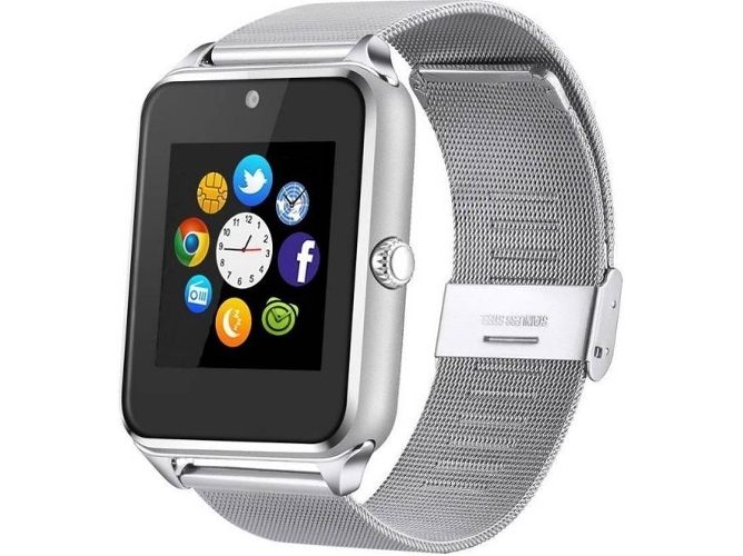 Smartwatch Bluetooth GT08 Metal gris
