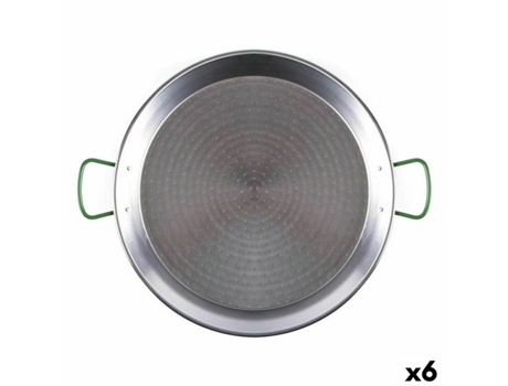 Paellera BELSEHER Acero Pulido Acero 49,5 x 36 x 5 cm (6 Unidades)