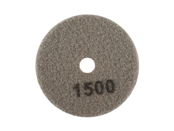 Disco De Pulido De Diamante Húmedo De 100 Mm (4") Para Granito (grano 1500) - Fuerza De Acción Potente, No Elimina El Color.
