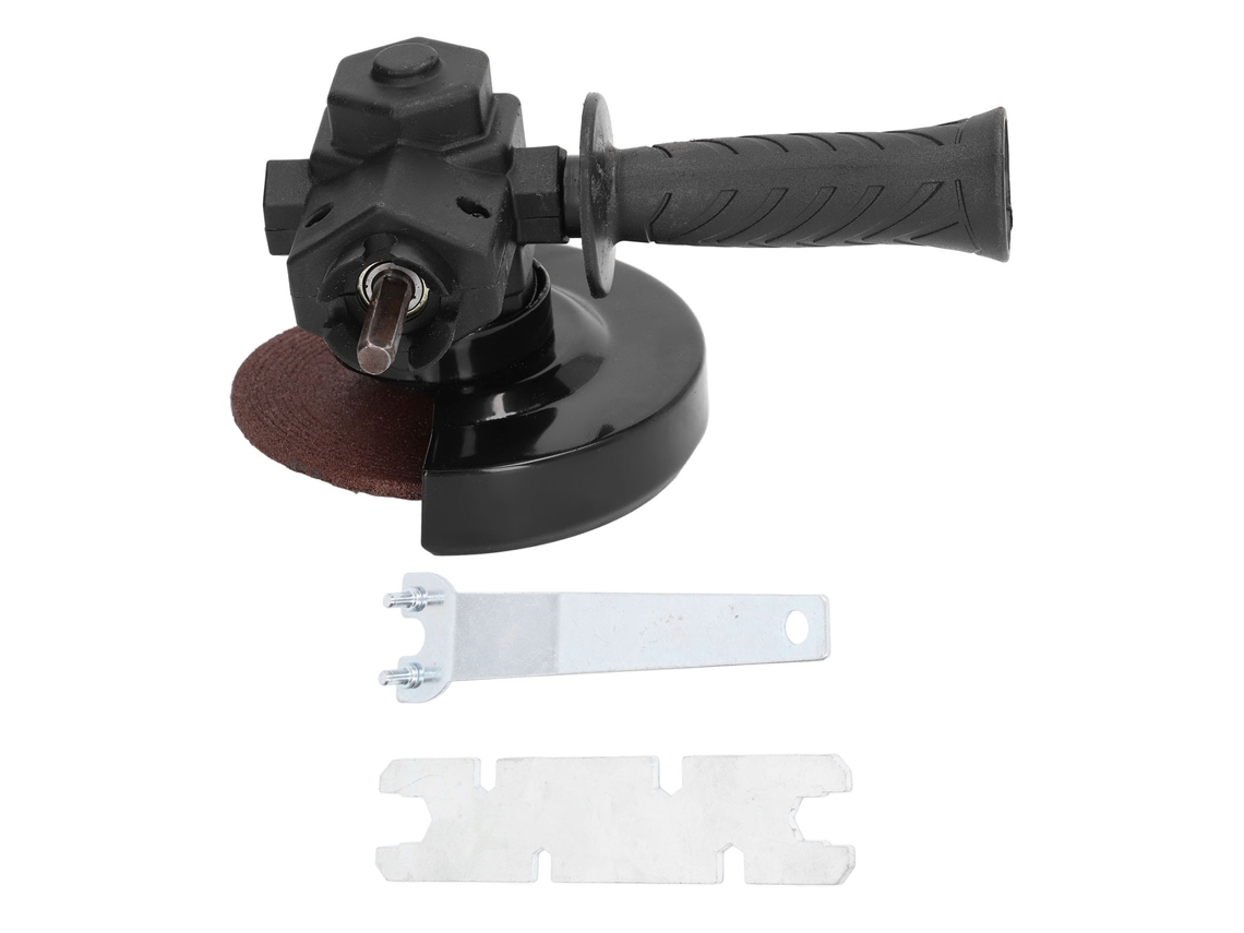 Adaptador Convertidor De Taladro A Polea Angular Con Kit De Accesorios De Soporte Fijo