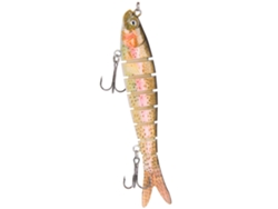 2026rebe-señuelo Artificial De Pesca De 10cm Con Gancho 1, Secciones Múltiples, Sumergible, Accesorios De Pesca Marítima