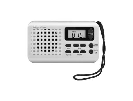 Radio KRUGER & MATZ KM0819 (Gris - Naranja)