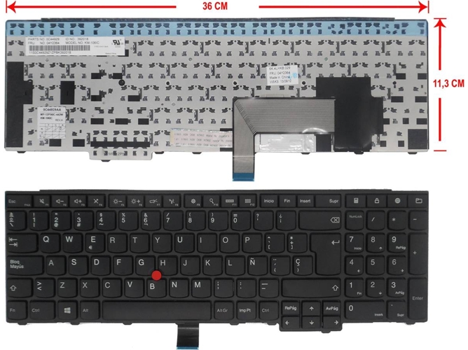 Teclado para Portátil Lenovo Thinkpad Km-106E0