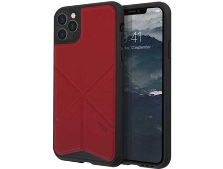 Funda iPhone 11 Pro Max LMOBILE Uniq Transforma Rojo