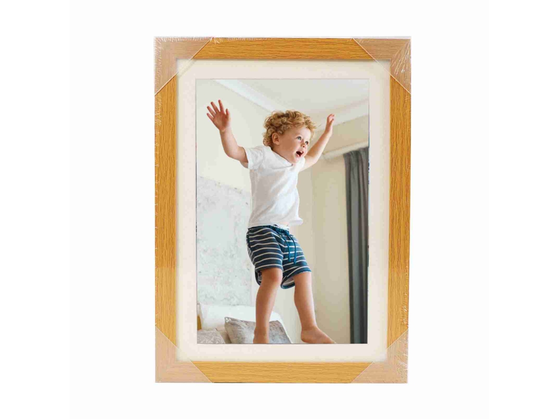 2026 Store-marco De Foto De Madera Para Niños Marco De Arte De Diy Con Solapa Almacenamiento De Cuadros Para Mesa