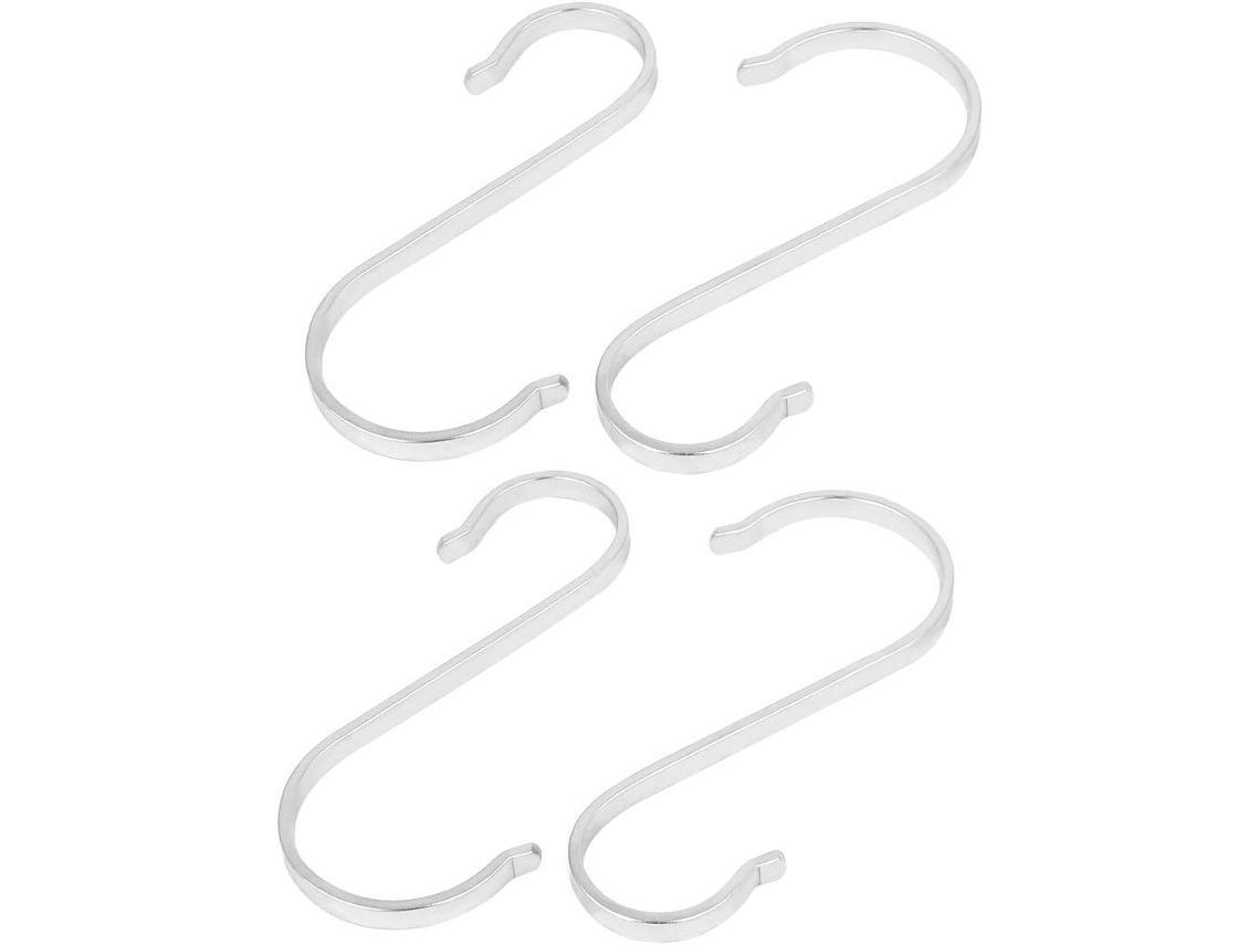 Juego De 4 Accesorios De Baño, 22 Mm X 32 Ancho De Apertura 76 Acero Inoxidable, Ganchos Para