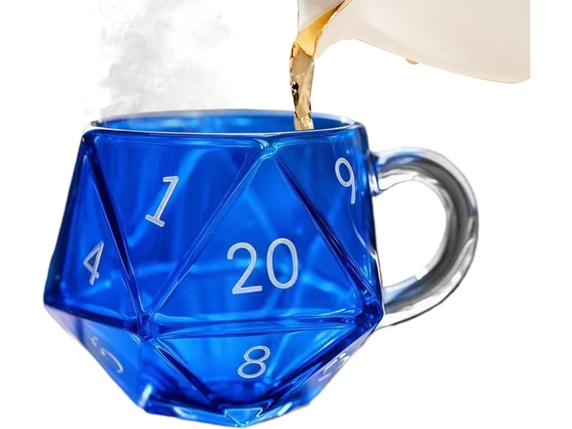 Café – Vasos Con Forma De Dados Poliédricos, Vasos De Agua
