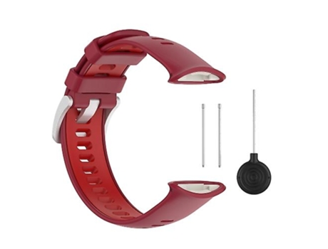Correa De Reloj Inteligente Para Polar Vantage V2 Correa De Reloj De Silicona Bicolor Roja VENISYMLIS