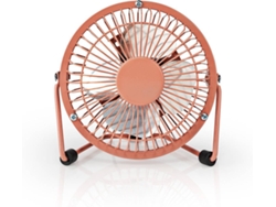 Ventilador de Mesa NEDIS FNDK1PK10 (3 W - Diámetro 10 cm)