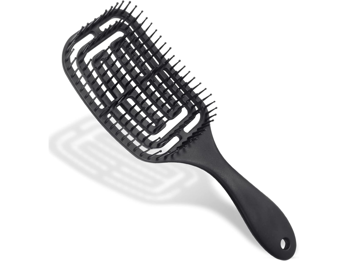 Cepillo Para Desenredar Sin Tirones, Para Cabello Rizado/largo, Con Función De Masaje.