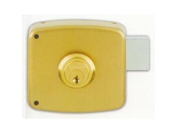 Cerradura 1124/80 izquierda esmaltada