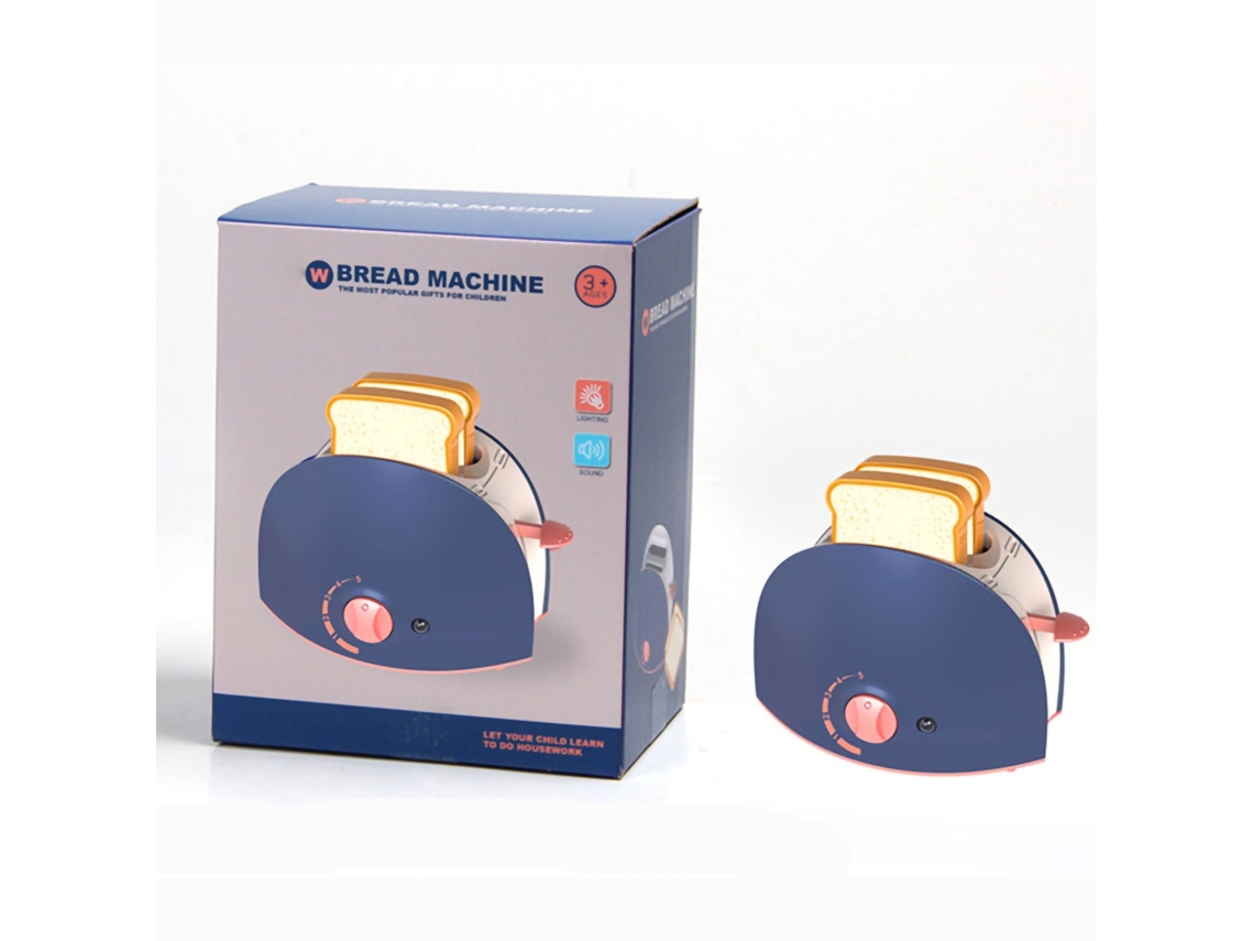 Juguete de mini electrodoméstico Rol 2026, seguro, divertido, educativo, juguete para juegos imaginativos para niños, juego de panadería, 0,29 kg/0,64 lb