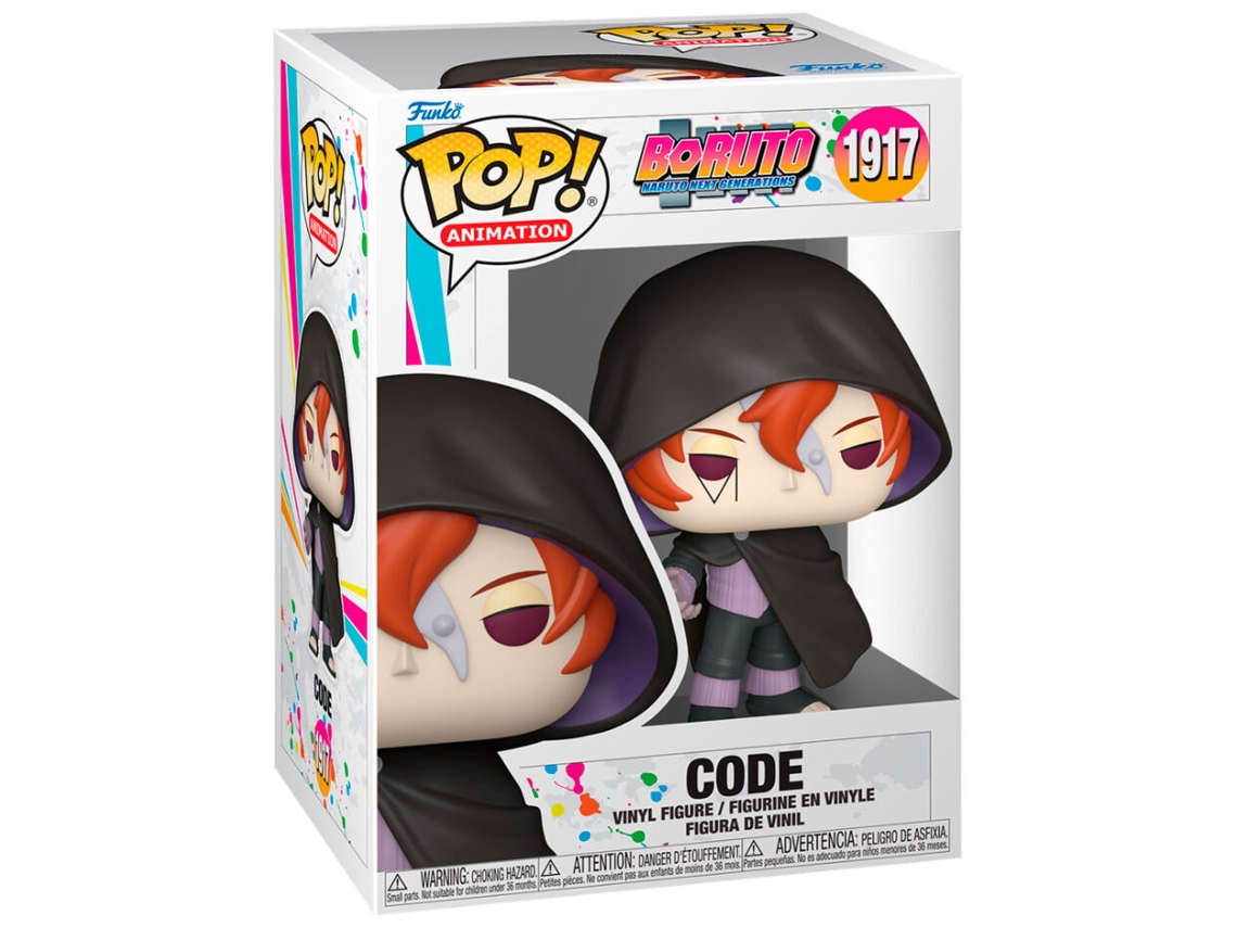 Figura Pop Boruto Naruto Next Generations Code Funko