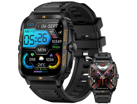 OHPA KT71 Smartwatch (Android e IOS-negro