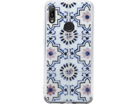 Funda para Huawei Y6 2019, Y6 BIGBEN CONNECTED Plástico Azul