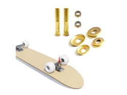 Conjunto De Parafusos E Arruelas Para Skate Longboard Peças De Reposição Hardware Truck Pivot Cups Aço Resistente