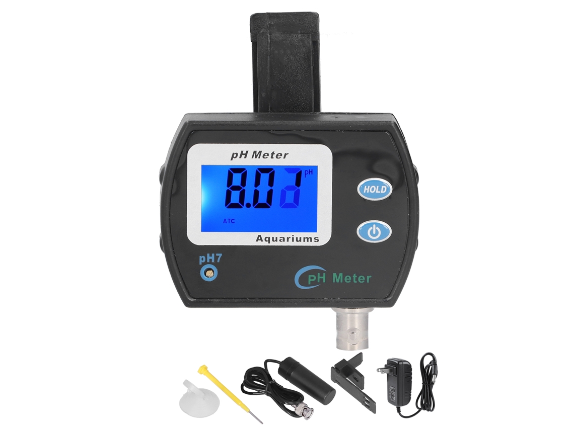 Medidor De Ph Digital Ph-900 Con Sonda Reemplazable Y Pantalla Lcd De Alta Precisión Para Análisis De Agua.