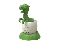 Adorable Infusor De Té De Silicona Con Forma De Dinosaurio, Resistente Al Calor Y Apto Para Lavavajillas.