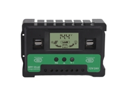 2026 Store-controlador Solar 12v 24v Regulador De Carga Descarga Pantalla Lcd Salida Usb Dual 50a