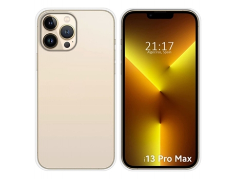 Carcasa iPhone 13 Pro Max (6.7) TUMUNDOSMARTPHONE Silicona Transparente
