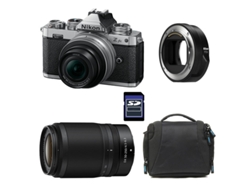 Nikon Z Fc + Z 16-50 Plata + Z 50-250 + Bolsa + Tarjeta Sd De 8 Gb + Adaptador Ftz Ii