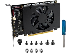 La Tarjeta De Expansión Nvme Pcie X16 Admite Transferencia De 4 X 128 Gbps.